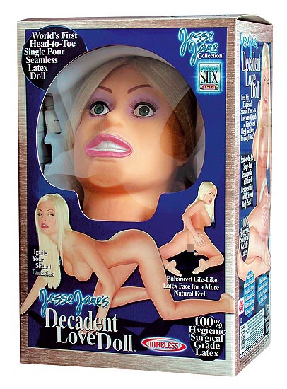 Gummipuppe Jesse Jane Latex-Liebespuppe Decadent Doll