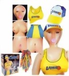 Sport-Sexpuppe Cherry Cheer Leader Gummipuppe