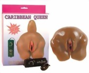 Masturbator Caribbean Queen - Black Pussy mit Vibration