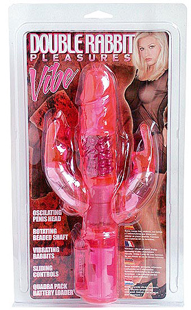 Vibrator Double Rabbit Pleasures Vibe