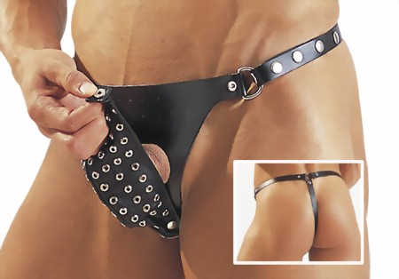Leder Herren Funktons-String