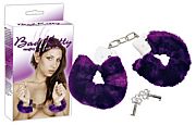 Bad Kitty Handcuffs / Handschellen Lila.
