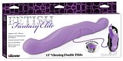 13Vibrating Double Dildo Blac