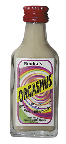 Orgasmus 2 cl Flasche