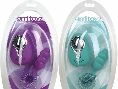 Grrl Toyz Silk Touch Egg Vibe