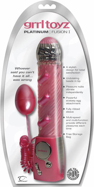 Grrl Toyz Platinum Fusion I Vibrator