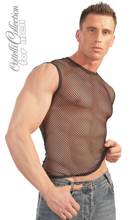 Herren Netz Shirt L/XL