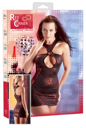Sexy rotes Minikleid