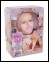 Bildsch�ne Gummipuppe mit beweglichen Armen