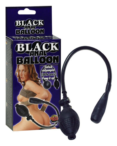 Analplug Analdildo Black Balloon Anal